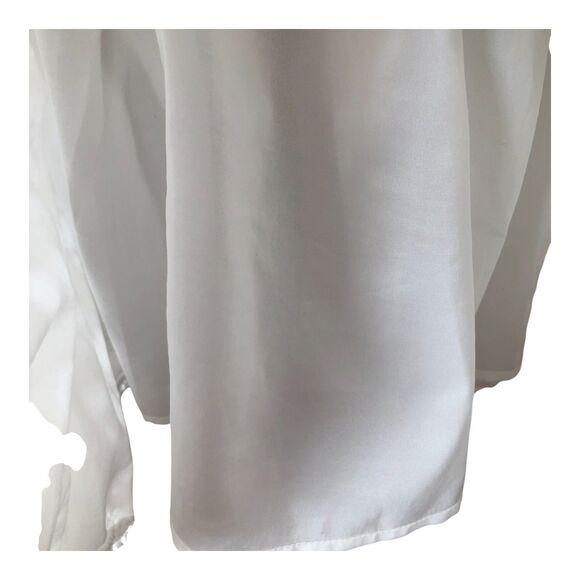 Eliza J $188 V-Neck Lace Flounce‎ Sleeve Cocktail Party Wedding Guest Dress 6 - Picture 13 of 16